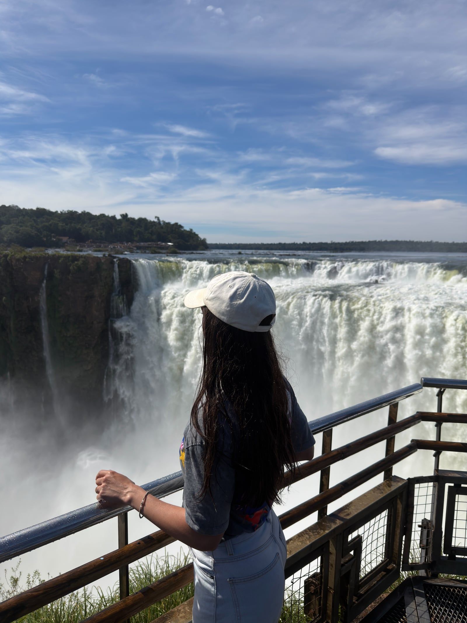 Besucherfoto der Iguazú-Wasserfälle-Tour
